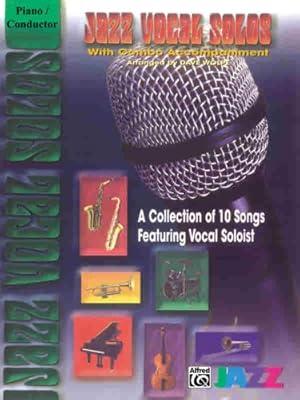 Seller image for Jazz Vocal Solos with Combo Accompaniment: Piano / Conductor [Soft Cover ] for sale by booksXpress