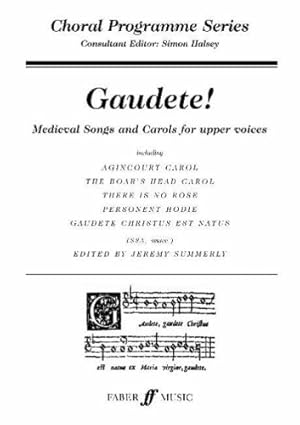 Bild des Verkufers fr Gaudete! (Choral Programme Series) [Soft Cover ] zum Verkauf von booksXpress