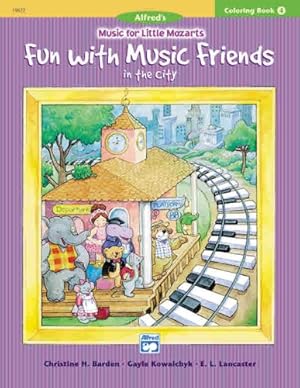 Image du vendeur pour Music for Little Mozarts Coloring, Book 4: Fun With Music Friends in the City [Soft Cover ] mis en vente par booksXpress