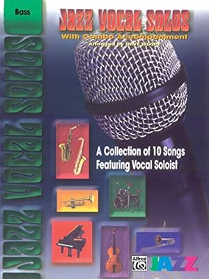 Seller image for Jazz Vocal Solos with Combo Accompaniment: Bass [Soft Cover ] for sale by booksXpress