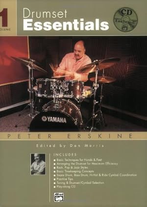 Seller image for Drumset Essentials, Vol 1: Book & CD by Erskine, Peter [Paperback ] for sale by booksXpress