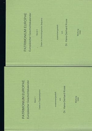 Seller image for Patrimonium Europae Europischer Geschichtskalender - Band 1 und 2 for sale by manufactura