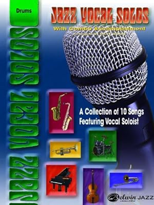 Seller image for Jazz Vocal Solos with Combo Accompaniment: Drums by Wolpe, Dave [Paperback ] for sale by booksXpress