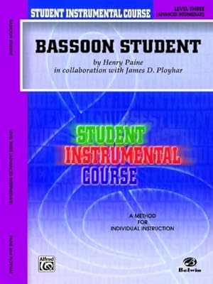 Seller image for Student Instrumental Course Bassoon Student: Level III [Soft Cover ] for sale by booksXpress