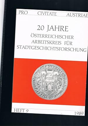 Seller image for Pro Civitate Austriae - 20 Jahre sterreichischer Arbeitskreis fr Stadtgeschichtsforschung - Heft 10 for sale by manufactura