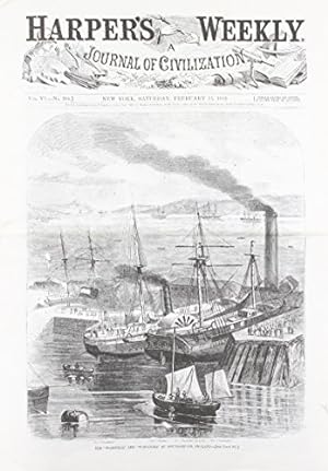 Seller image for Harper's Weekly February 15, 1862 Paperback for sale by booksXpress