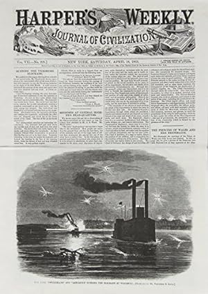 Seller image for Harper's Weekly April 18, 1863 Misc. Supplies for sale by booksXpress