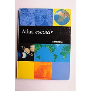 Imagen del vendedor de Atlas escolar Santillana a la venta por LIBRERA SOLAR DEL BRUTO