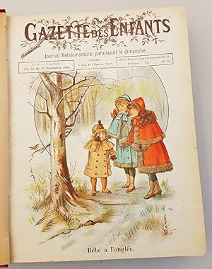 Gazette des Enfants. Journal hebdomadaire.