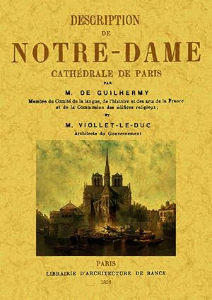 Seller image for DESCRIPTION DE NOTRE-DAME CATHEDRALE DE PARIS for sale by Librera Maxtor