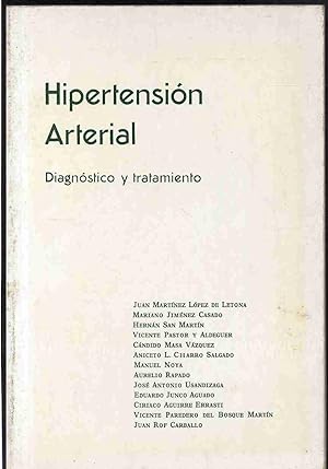 Seller image for HIPERTENSIN ARTERIAL, DIAGNSTICO Y TRATAMIENTO for sale by Librera Maxtor