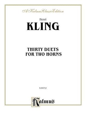 Image du vendeur pour Thirty Duets: Kalmus Edition [Paperback ] mis en vente par booksXpress