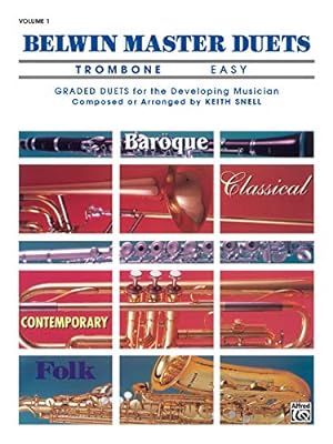 Seller image for Belwin Master Duets Trombone Easy, Vol. 1 [Soft Cover ] for sale by booksXpress