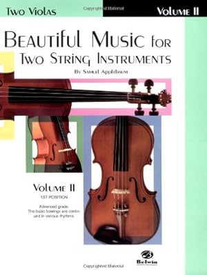 Imagen del vendedor de Beautiful Music for Two String Instruments, Bk 2: 2 Violas by Applebaum, Samuel [Paperback ] a la venta por booksXpress