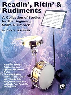 Seller image for Readin', Ritin', and Rudiments: A Collection of Studies for the Beginning Snare Drummer by McMahan, John W. [Paperback ] for sale by booksXpress