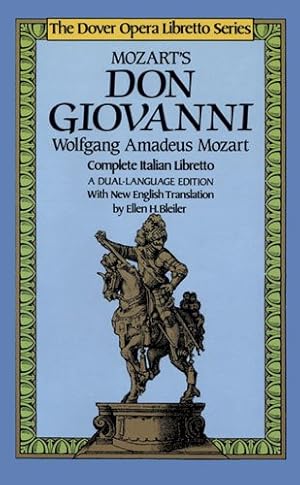 Seller image for Don Giovanni (Dover Opera Libretto Series) (Italian and English Edition) [Soft Cover ] for sale by booksXpress