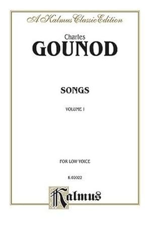 Bild des Verkufers fr Songs: Volume 1-For Low Voice (Kalmus Edition) (French Edition) [Soft Cover ] zum Verkauf von booksXpress