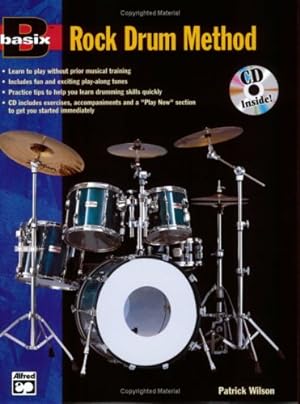 Imagen del vendedor de Basix Rock Drum Method (Basix Series) by Wilson, Patrick [Paperback ] a la venta por booksXpress