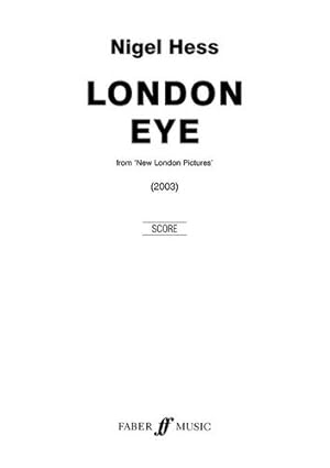 Seller image for London Eye by Hess, Nigel [Paperback ] for sale by booksXpress