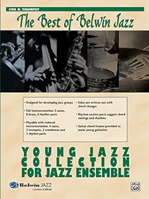 Imagen del vendedor de Young Jazz Collection for Jazz Ensemble: 4th B-flat Trumpet [Soft Cover ] a la venta por booksXpress