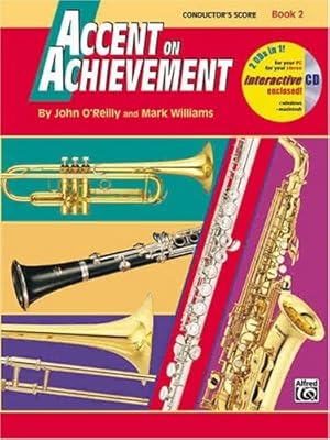 Seller image for Accent on Achievement, Book 2: Conductor's Score by O'Reilly, John, Williams, Mark [Plastic Comb ] for sale by booksXpress