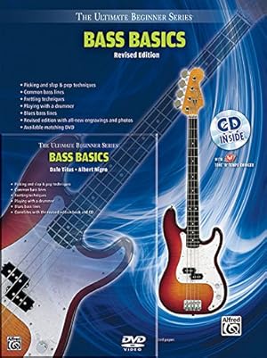 Seller image for Ultimate Beginner Bass Basics Mega Pak: Book, CD & DVD (The Ultimate Beginner Series) [Soft Cover ] for sale by booksXpress