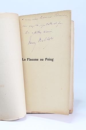 Image du vendeur pour La flamme au poing mis en vente par Librairie Le Feu Follet