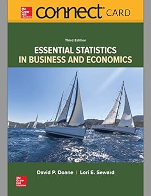 Seller image for Connect Access Card for Essentials of Statistics in Business and Economics [No Binding ] for sale by booksXpress