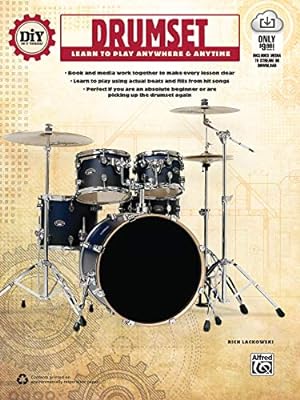 Image du vendeur pour DiY (Do it Yourself) Drumset: Learn to Play Anywhere & Anytime, Book & Online Audio & Video [Soft Cover ] mis en vente par booksXpress