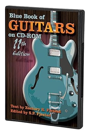 Seller image for Blue Book of Guitars: Contains the 11th Edition of Blue Book of Acoustic Guitars and Blue Book of Electric Guitars, CD-ROM [Audio Book (CD) ] for sale by booksXpress