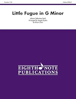 Seller image for Little Fugue in G Minor: Score & Parts (Eighth Note Publications) Paperback for sale by booksXpress