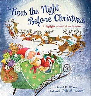 Seller image for Twas the Night Before Christmas: A Highlights Hidden Pictures® Storybook (Highlights(TM) Hidden Pictures® Storybooks) by Moore, Clement Clarke [Hardcover ] for sale by booksXpress
