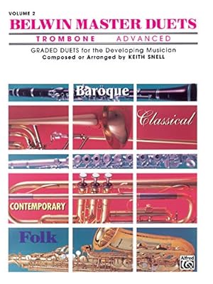 Imagen del vendedor de Belwin Master Duets Trombone Advanced, Vol. 2 [Soft Cover ] a la venta por booksXpress