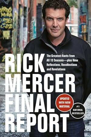 Seller image for Rick Mercer Final Report by Mercer, Rick [Paperback ] for sale by booksXpress