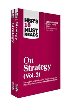 Seller image for HBR's 10 Must Reads on Strategy 2-Volume Collection by Review, Harvard Business [Paperback ] for sale by booksXpress