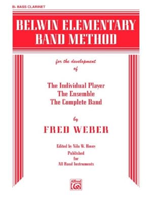 Bild des Verkufers fr Belwin Elementary Band Method: B-flat Bass Clarinet [Soft Cover ] zum Verkauf von booksXpress