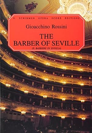Immagine del venditore per The Barber of Seville: IL Barbiere di Siviglia: Vocal Score by Martin, Ruth [Paperback ] venduto da booksXpress