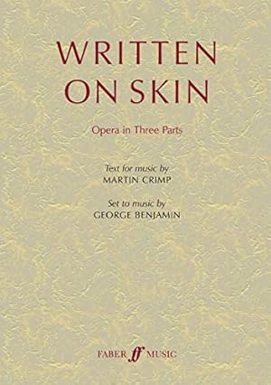 Seller image for Written on Skin [No Binding ] for sale by booksXpress