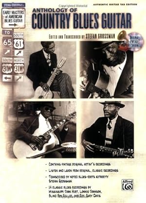 Seller image for Stefan Grossman's Early Masters of American Blues Guitar: The Anthology of Country Blues Guitar, Book & CD by Grossman, Stefan [Paperback ] for sale by booksXpress