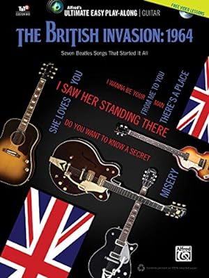 Imagen del vendedor de Ultimate Easy Guitar Play-Along -- The British Invasion 1964: Easy Guitar TAB (Book & DVD) (Ultimate Easy Play-along) [No Binding ] a la venta por booksXpress