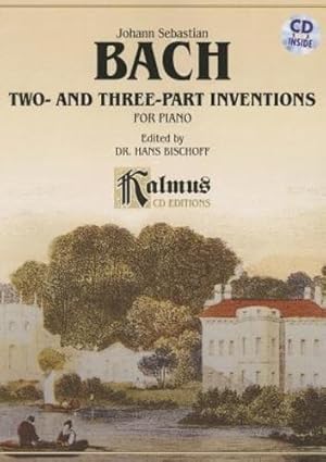 Image du vendeur pour Two- and Three-Part Inventions: Book & CD (Kalmus Edition) [Soft Cover ] mis en vente par booksXpress