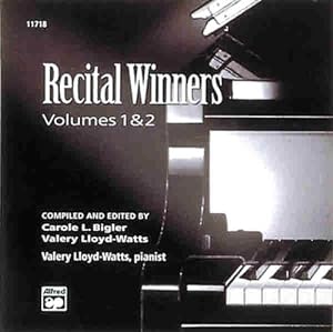 Seller image for Recital Winners, Bk 1 & 2 (Alfred Masterwork Editions) [Audio CD ] for sale by booksXpress