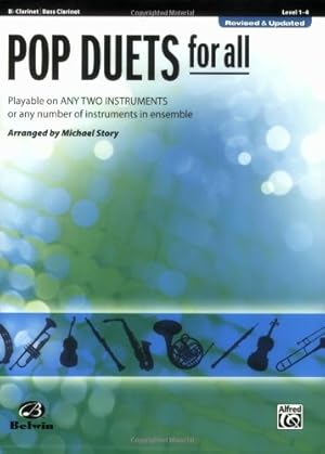 Imagen del vendedor de Pop Duets for All: B-flat Clarinet, Bass Clarinet (For All Series) by Story, Michael [Paperback ] a la venta por booksXpress