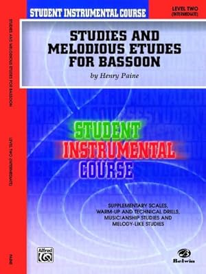 Seller image for Student Instrumental Course Studies and Melodious Etudes for Bassoon: Level II [Soft Cover ] for sale by booksXpress