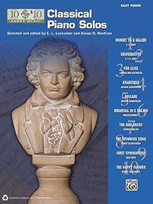 Seller image for 10 for 10 Sheet Music Classical Piano Solos [Soft Cover ] for sale by booksXpress