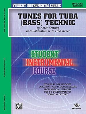 Imagen del vendedor de Student Instrumental Course Tunes for Tuba Technic: Level I [Soft Cover ] a la venta por booksXpress