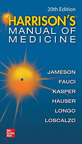 Seller image for Harrisons Manual of Medicine, 20th Edition by Kasper, Dennis, Fauci, Anthony, Hauser, Stephen, Longo, Dan, Larry Jameson, J., Loscalzo, Joseph [Paperback ] for sale by booksXpress