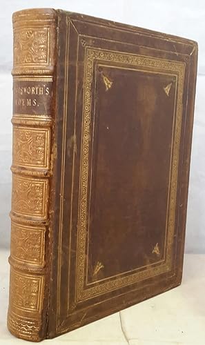 Seller image for Poems of William Wordsworth. Selected and Edited by Robert Aris Willmott. HANDSOMELY BOUND IN FULL PANELLED BROWN CALF. for sale by Addyman Books