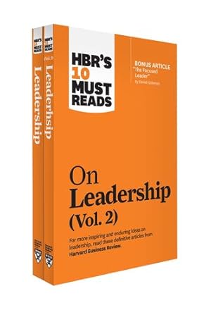Imagen del vendedor de HBR's 10 Must Reads on Leadership 2-Volume Collection by Review, Harvard Business [Paperback ] a la venta por booksXpress