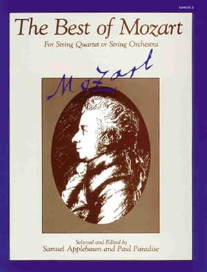 Immagine del venditore per The Best of Mozart (For String Quartet or String Orchestra): 1st Violin [Paperback ] venduto da booksXpress